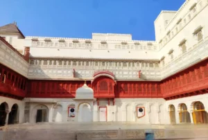 A panoramic view of Bikaner showcasing its historical and architectural splendor.